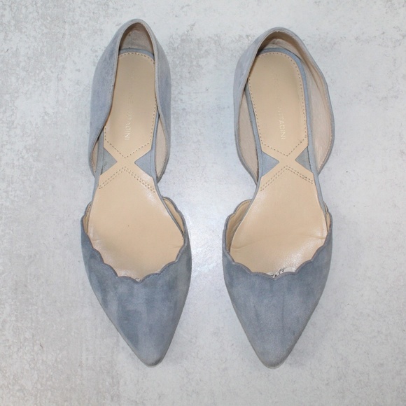 Adrienne Vittadini Shoes - Adrienne Vittadini  D’Orsay Friskie Scallop Flats
